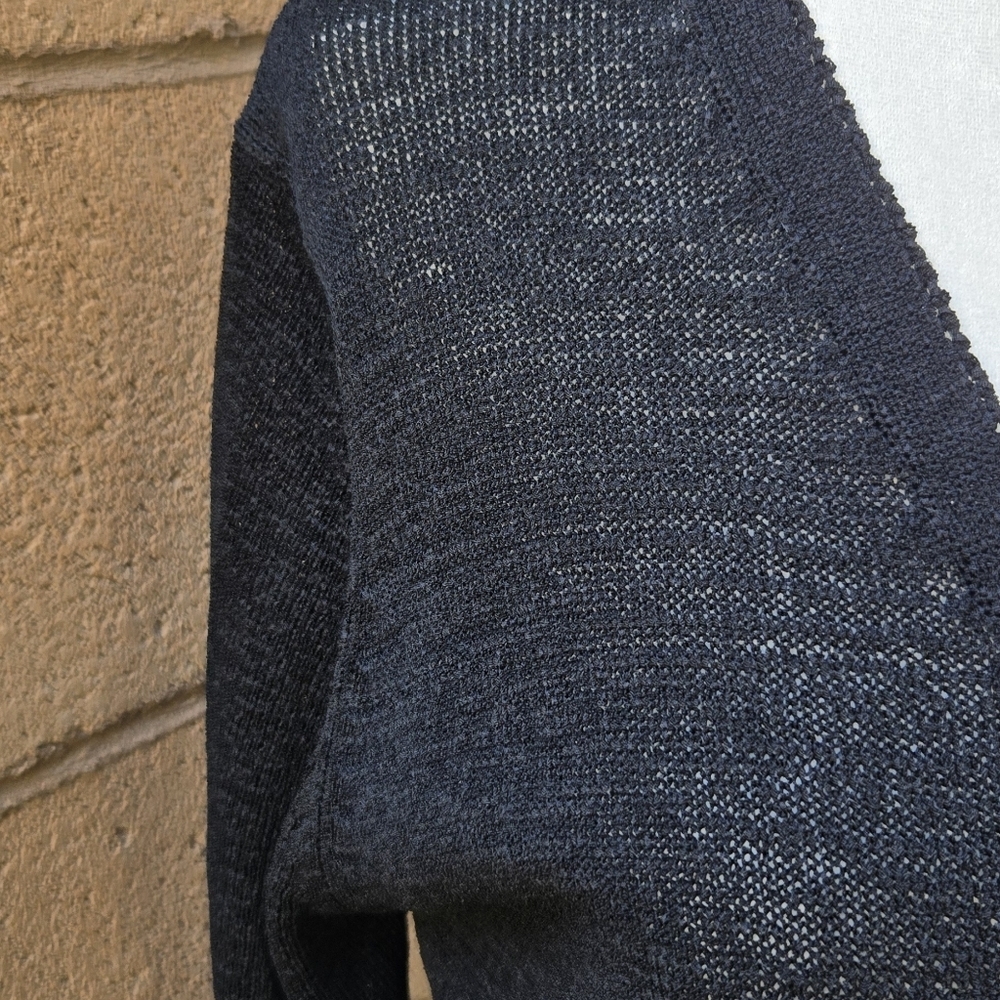 St Michael From Marks & Spencer Women’s Black V-Neck Button Cardigan Sweater - Picture 2 of 7